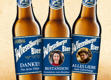 Bieretikett, Wieselburger Bier